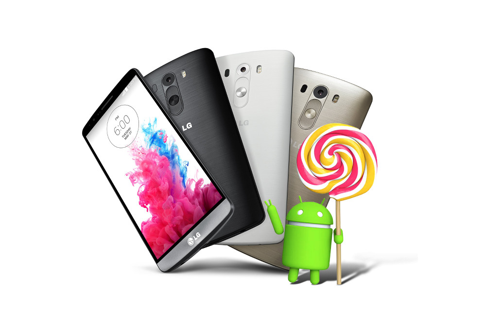 LG's Phones Android Lollipop..