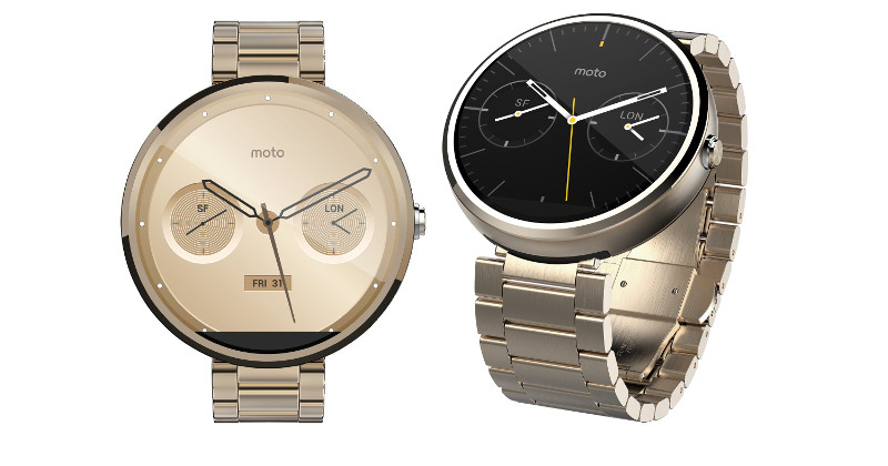 Motorola’s Gold Moto 360