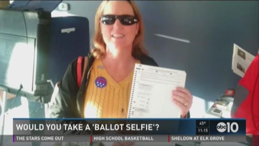 Is it Illegal to Post a Photograph of Your Own Ballot on Social Media?