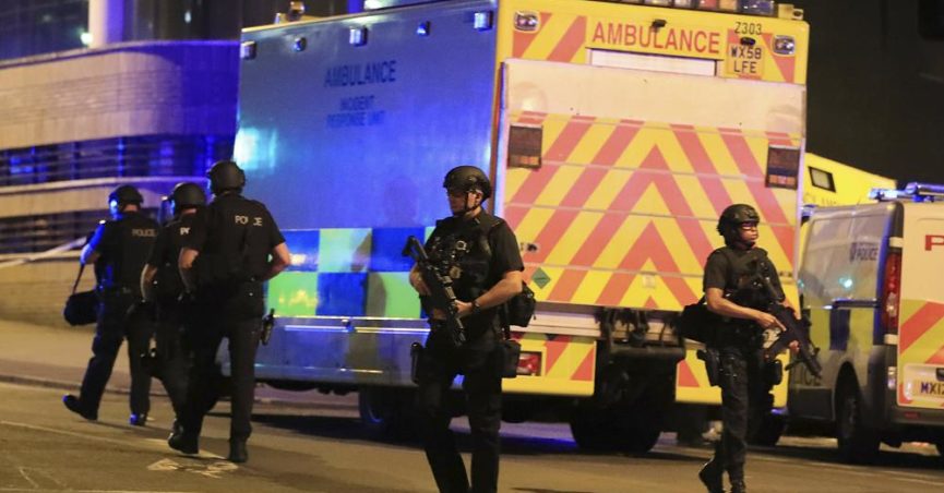Several Killed at Ariana Grande Concert in Manchester, England on 22nd March 2017