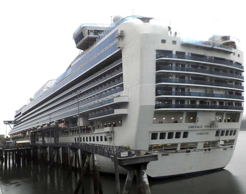 A Suspect Arrested after the Death of a woman aboard on Emerald Princess Cruise Ship: FBI