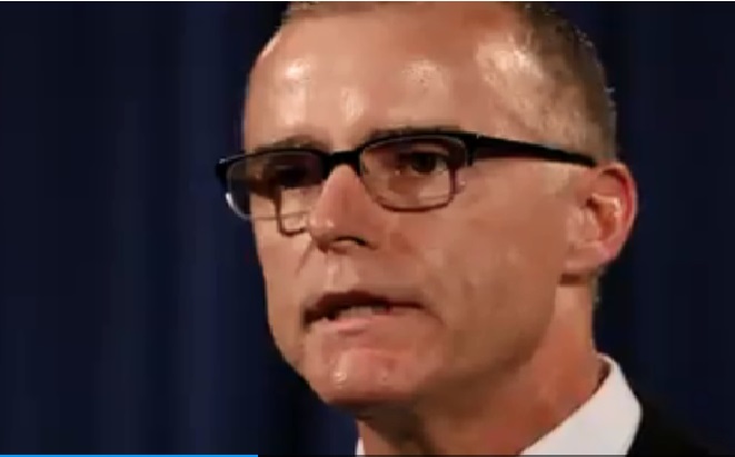 Andrew McCabe resigned