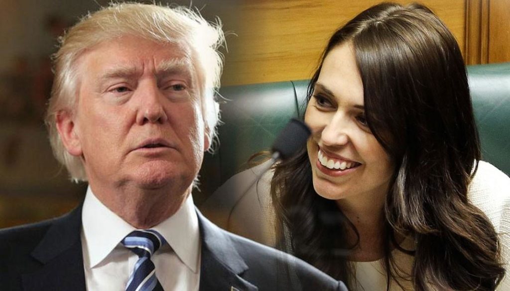 President Trump and Prime Minister Jacinda Ardern