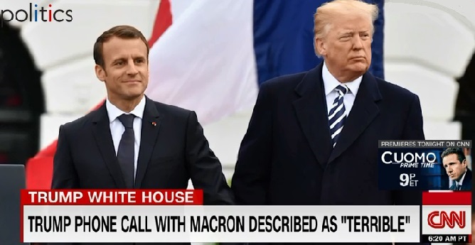 Trump Call to Macron