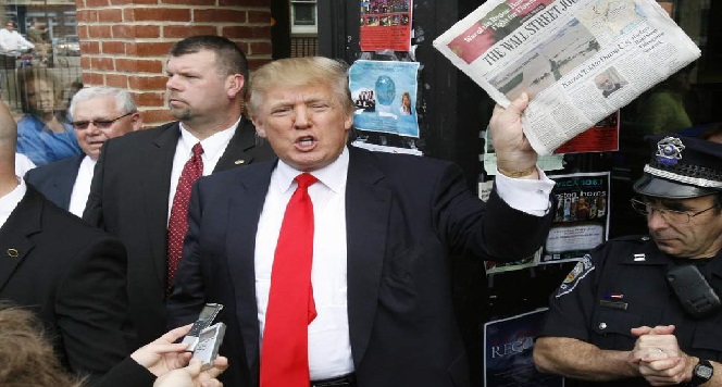 editorials against Donald Trump's attacks on the press