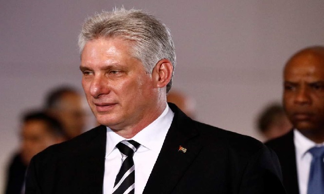 Cuban President Diaz-Canel