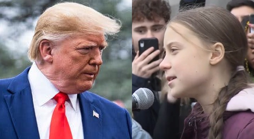 Greta Thunberg criticized Trump’s action over Climate Change