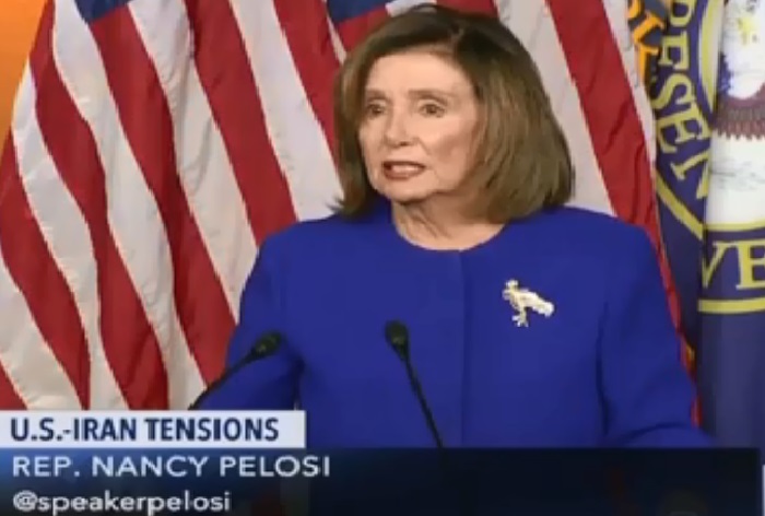 Pelosi says Trump’s decision to kill Soleimani doesn’t make the Country Safer