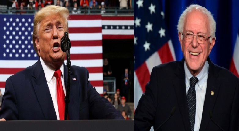Donald Trump was criticized by Bernie Sanders after Historic Win in Nevada
