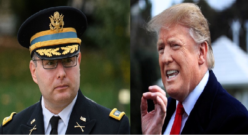 More than 1,000 Veterans criticized Trump over termination of Alexander Vindman