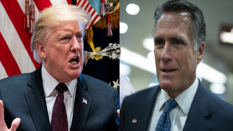 Republican Mitt Romney criticized Trump Administration over Covid-19 Testing Data