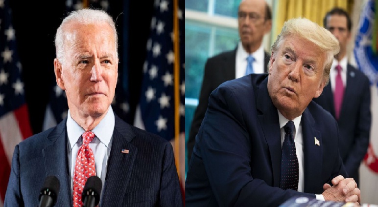President Trump criticized by Joe Biden over threatening peaceful demonstrators