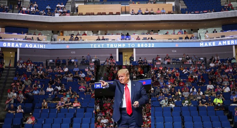 Trump’s Rally in Tulsa and Black Lives Matter protests across the country