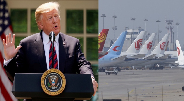 Trump to block Air China, Hainan, China Eastern and China Southern Airlines