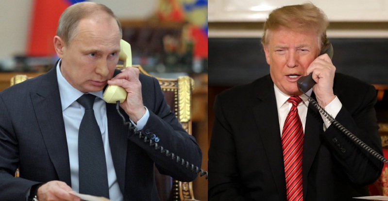 President Trump spoke with Russian President Vladimir Putin on Thursday