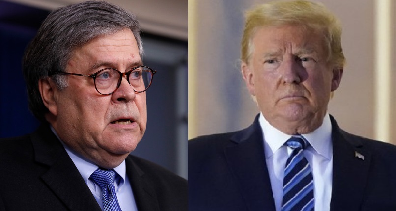 President Trump will not consider bringing back William Barr