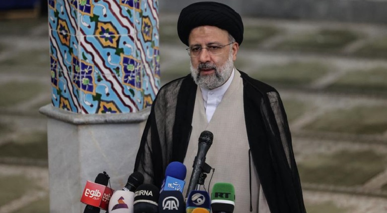 President of Iran Ebrahim Raisi criticized the US over War Sanctions