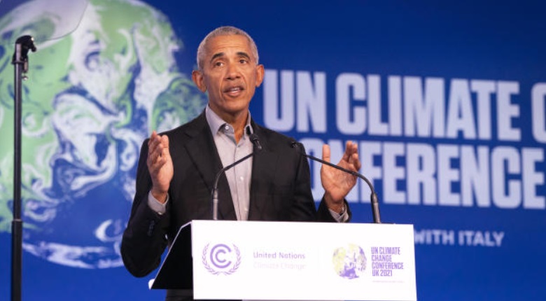 Barack Obama alleged China and Russia at UN Climate Summit COP26 in Glasgow