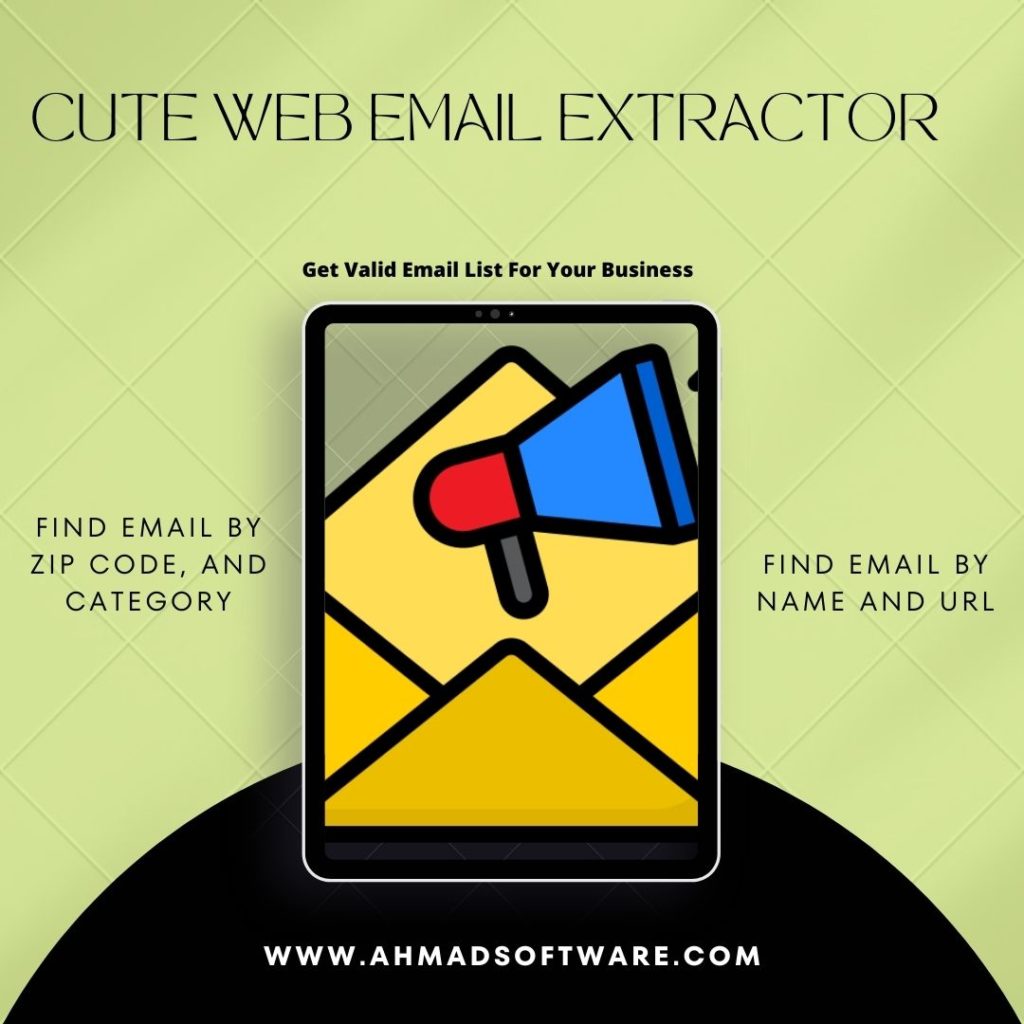 Cute web email extractor