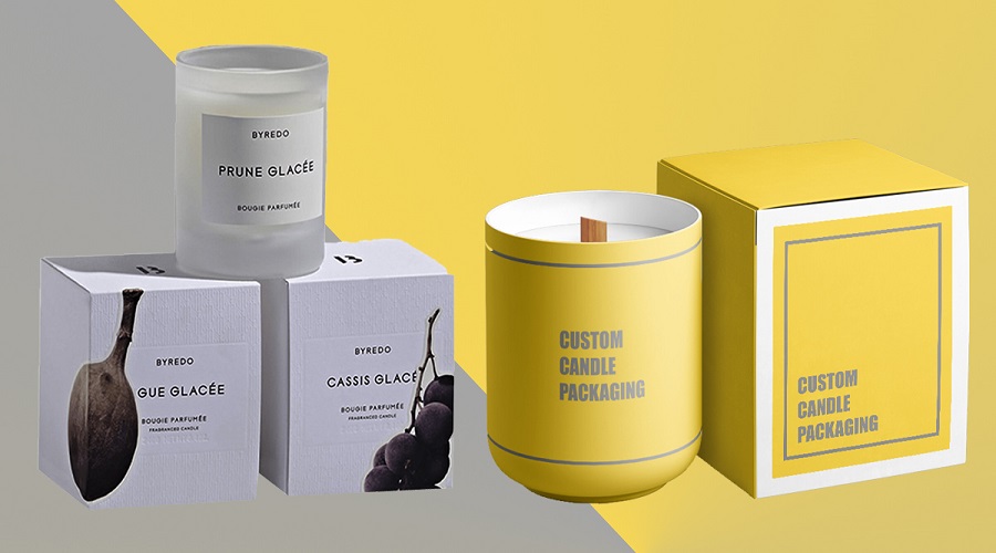 custom candle packaging boxes