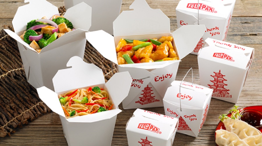 Chinese takeout boxes